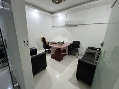 Fully Furnished Office For Rent On 1st Floor In DHA Phase 5 Zamzama Commercial.