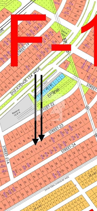 1 Kanal Pair Plot In DHA 5 Sector F1