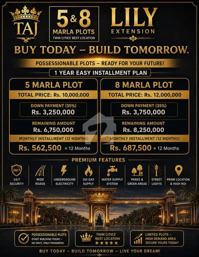 5M Possessionable plots available for sale 5M Possessionable plots available for sale