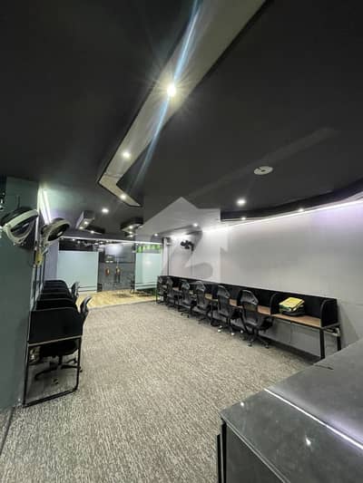 1 Kanal Fully Furnished Floor For Rent L Block Johar Town Lahore