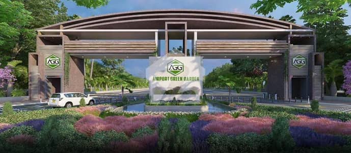 AIRPORT GREEN GARDEN BLOCK A 10 MARLA PLOT PARK FACE FOR SALE