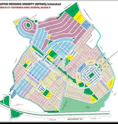 8 Marla plot available For sale in G block B-17 islambad.
