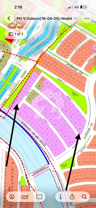 2 Kanal Corner Plot, Sector K, DHA Phase 5, Islamabad