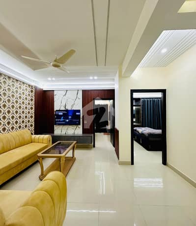 02 BEDROOM LUXURY FURNISHED APARTMENT AVAILABLE FOR RENT AT GULBERG GREEN ISLAMABAD