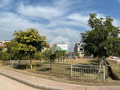 Sector I, 5 Marla Corner Park Pac Plot For Sale Bahria Enclave Islambad