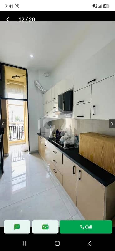 A Flat Of 1200 Square Feet In Bukhari Commercial Area