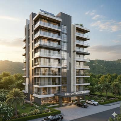 Sukh Chayn Residence One Bed Un-Furnished Apartment Available For Rent (Including Maintenance)