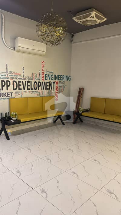 Fully Furnished 1700 Sq Ft Office For Rent In Al Hafeez Executive Tower, Gulberg, Lahore