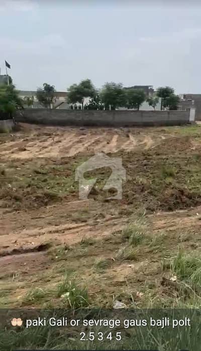 بنک کالونی دھمیال روڈ,راولپنڈی میں 5 مرلہ رہائشی پلاٹ 25.0 لاکھ میں برائے فروخت۔