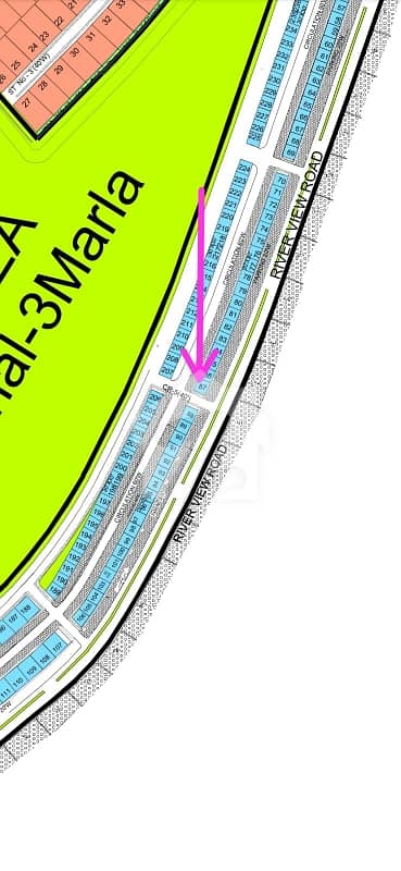 3 side corner plot 4marla commercial in dha 4 ready for construction