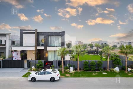 1 KANAL LAWN + 1 KANAL CAVERD BRAND NEW FULLY FURNISHED MODERN HOUSE FOR SALE IN DHA PHASE 6