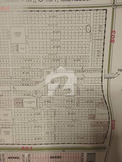 1 Kanal Proper Corner Plot For Sale In G-14/3