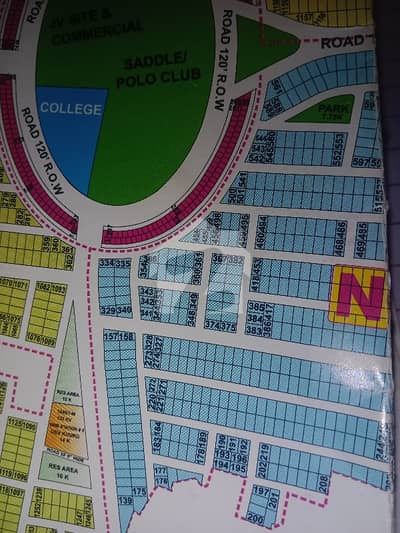 N block 80ft road