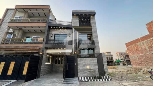 5 Marla Brand New Modern House For Sale In Al Rehman Garden Phase 2 | 5 Master Bedrooms | Double Height Lobby | Rooftop BBQ Area | Demand PKR 2.45 Crore