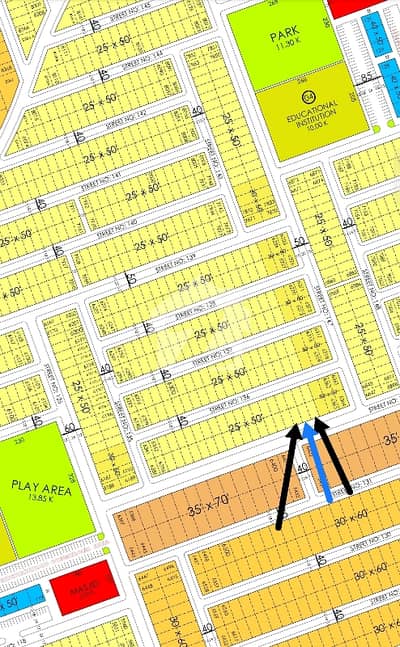 Triple Plot For Sale Faisal Hill C Block