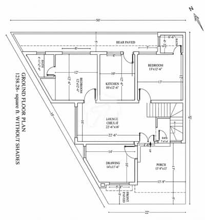 Sector M Plot For Sale 5 Marla 3 Marla A Category Paid