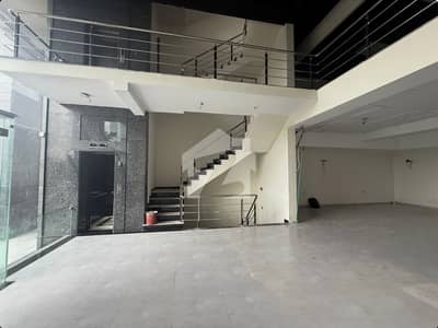 8 Marla Commercial Building Ground + Mezzanine For Rent | Defence Raya Fairways, DHA Phase 6, Lahore