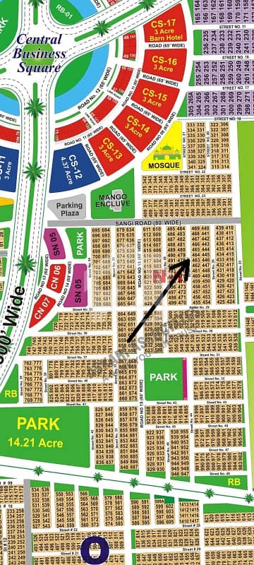 DHA Multan Sector R 1 Kanal Residential Plot Near To Park, Masjid And Commercial.