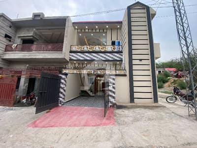 House For Sale 4.5 Marla 1.5 Story Corner Brand New Luxury House