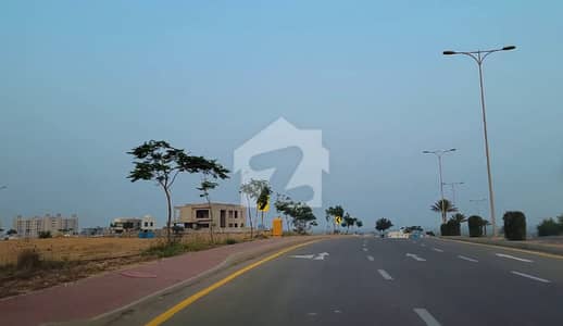 500sq Yd Plot FOR SALE, At Main Jinnah Avenue, Facing ALI VILLA And Theme Park At Bahria Town Karachi Prime Location