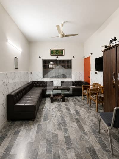 120 Sq. Yards Ground Floor | 2 Bed Drawing | Family Portion For Rent In Rifah Aam Society Near Taj Hotel