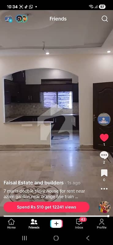6.5 Marla Double Storey House Video Available Now