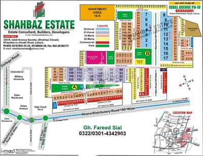 Affordable Residential Plot For Sale In Iqbal Avenue Phase 4 - Broadway