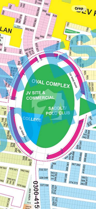 PRISM OVAL COMPLEX TOP LOCATION