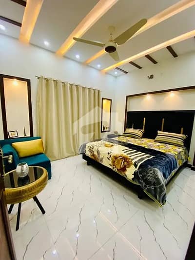 Vip 5 Marla Ultra Luxury Furnished Upper Portion Available For Rent In Bahria Town Lahore