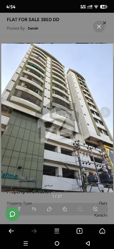 FLAT FOR RENT 3BED DD