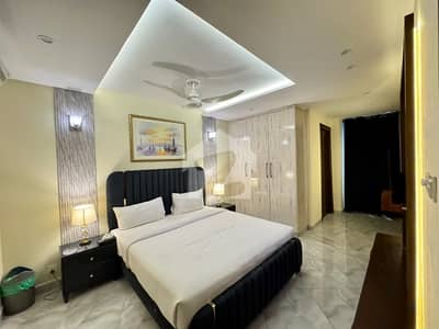Ideal Flat fully furnished For Rent In Ex Air Avenue DHA Phase 8 Lahore. Brand New Luxury Fully Furnished Family Apartment