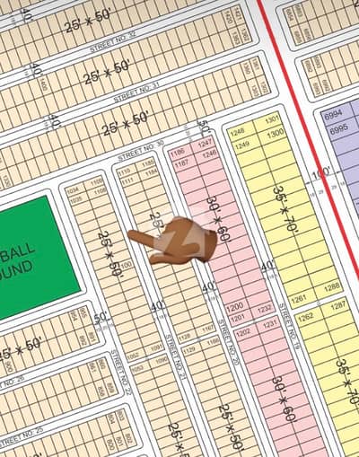 C Block Prime Location Plot Available For Sale