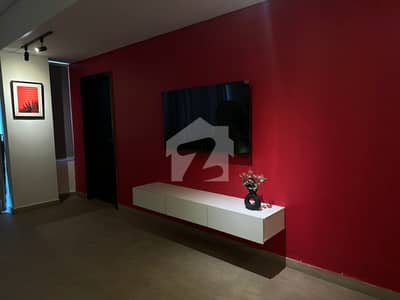 1 Bed Fully Furnished Apartment Available For Rent At MM Alam Road Gulberg