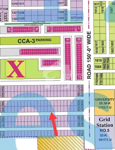 1 Kanal Plot In Phase 7 Block X For Sale