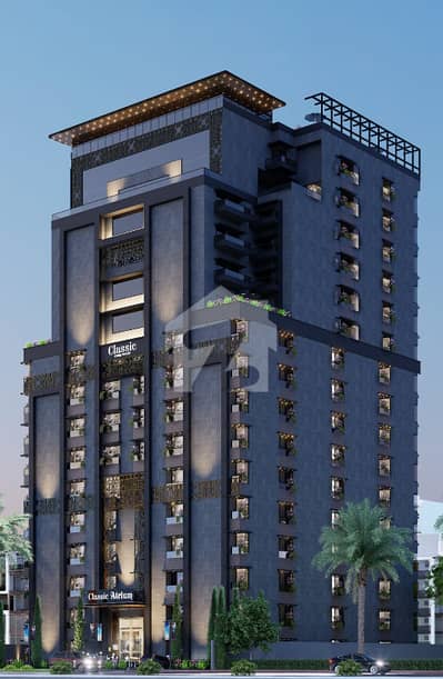 1 Bed Luxury Apartment For Sale on 4-Year Easy Installments | Classic Living | Sector F, Bahria Town Lahore