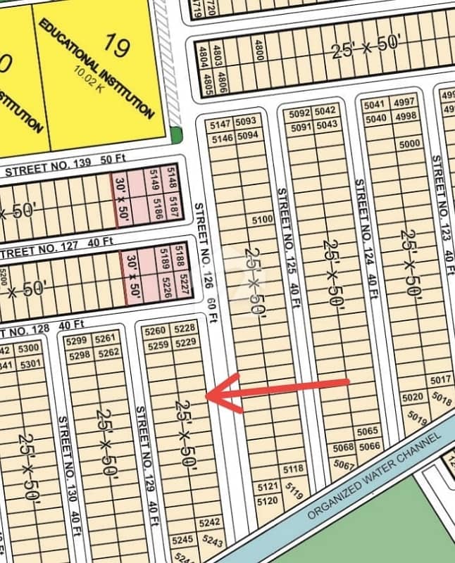 B17 G Block 5 Marla Plot B17 G Block 5 Marla Plot