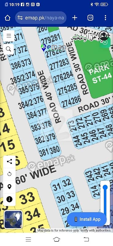 120 yards plot block A 120 yards plot block A