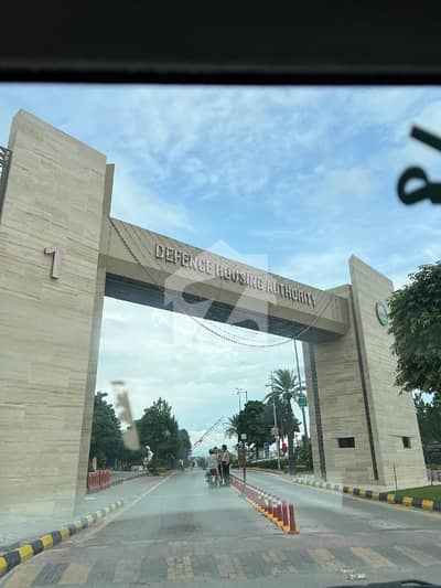 1 Kanal Prime Plot For Sale Plot No. 2, Jinnah Boulevard, Sector B, DHA Phase 2 Islamabad | Main Road Location