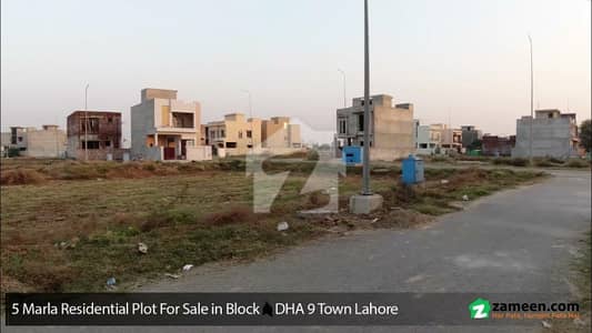 PLOT # D-603 RESIDENTIAL PLOT LOCATED IN THE BEST BLOCK OF DHA LAHORE.