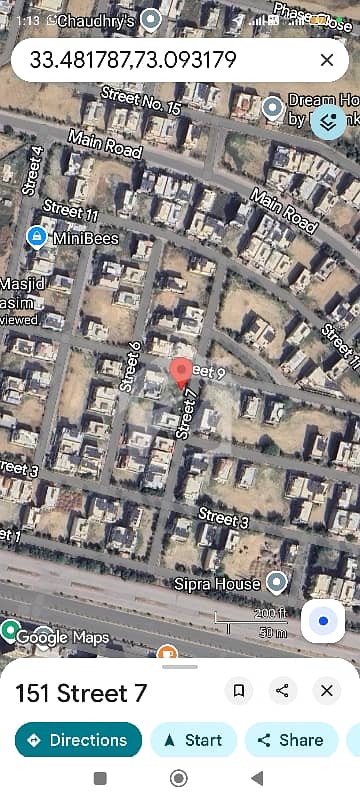 10 Marla Solid Land Plot For Sale In Sector F-1 Bahria Town Phase 8