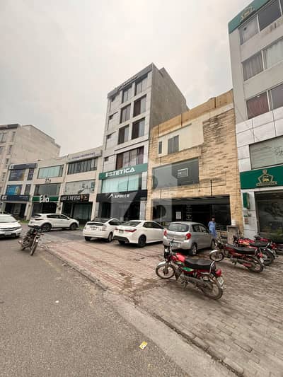 5 MARLA COMMERCIAL BUILDING FOR RENT IN SECTOR C BAHRIA TOWN LAHORE