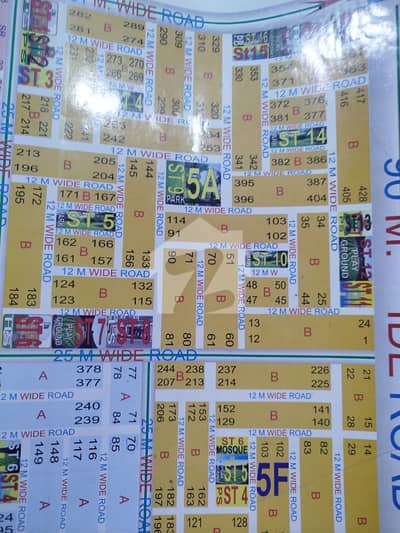 Plot for Sale Surjani town sector 5A West open