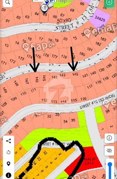 Exclusive Residential Plots For Sale: Block B, DHA Phase 3, Islamabad (1.5 Kanal & 1 Kanal Options)