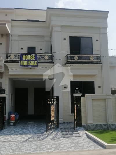05 MARLA FACING PARK BRAND NEW DOUBLE STOREY HOUSE AVAILABLE FOR SALE AT PRIME LOCATION IN KHAYABAN-E-AMIN L BLOCK