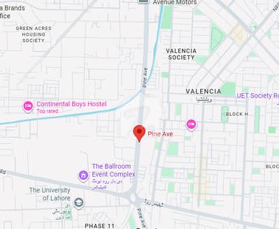 8 Marla Commercial Plot on PINE AVENUE