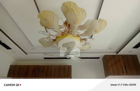 Awami Villa 5 2nd Floor Neat and Clean Villa extra Wood Work Done Without Gass Available For rent at Bahria Town phase 8