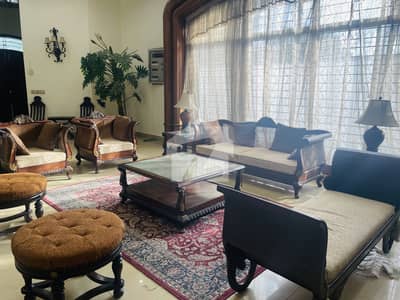 1000-Yard Fully Furnished Luxury House For Rent DHA Phase 8, Khayaban-E-Qasim Six Spacious Bedroom With Green Garden