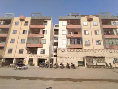 FLAT FOR SALE NORTH NAZIMABAD BLOCK 'B' NORTH HEAVEN APARTMENT