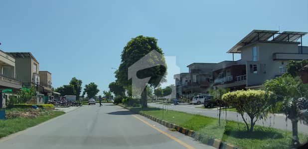 Prime location Park face front open plot near main boulevard with extra land available for sale in Phase 6 Bahria Town islamabad.
