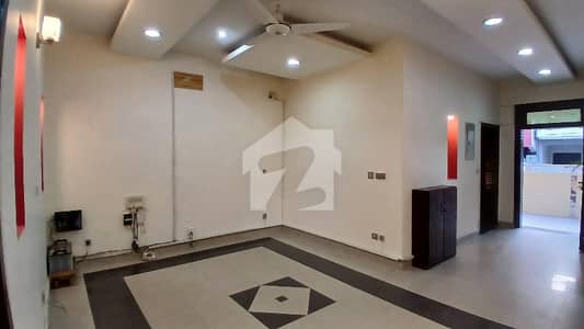 E-11 new model designer house ground portion for rent